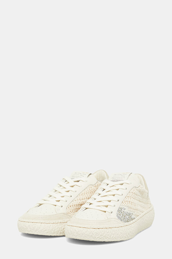 ECRU LEATHER SHOE 2
