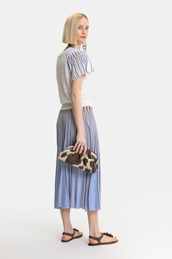BROWN BASIC / ROUND NECKLINE TRICOT 6