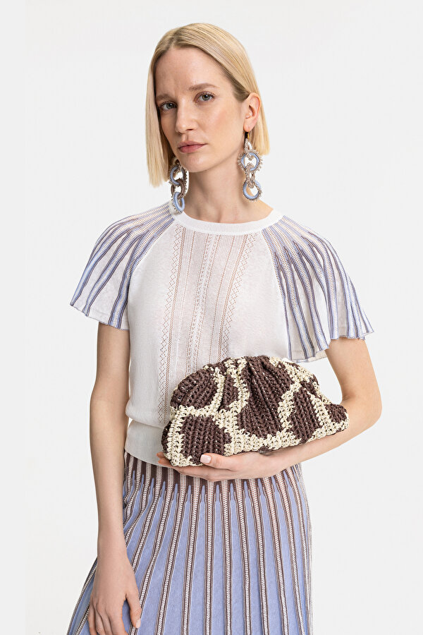 BROWN BASIC / ROUND NECKLINE TRICOT 7
