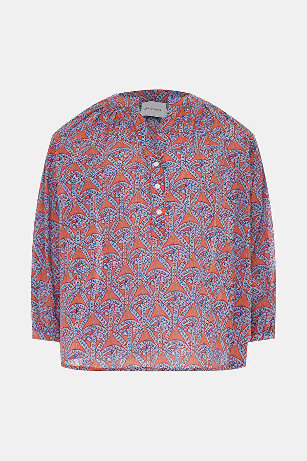 ORANGE BLOUSE