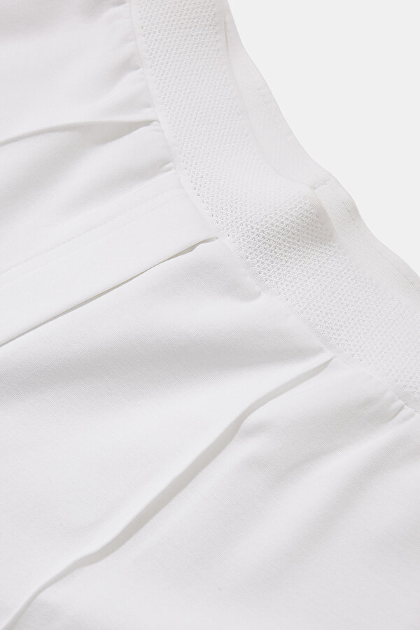 WHITE WIDE LEG TROUSERS 6
