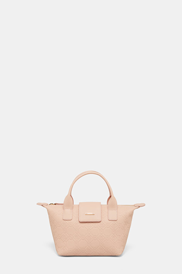 POWDER MONOGRAM LEATHER BAG