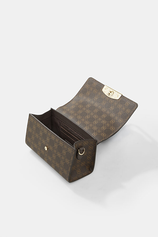 BEIGE MONOGRAM BAG 7