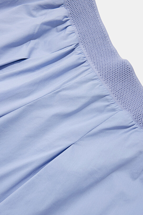 BLUE WIDE LEG TROUSERS 7