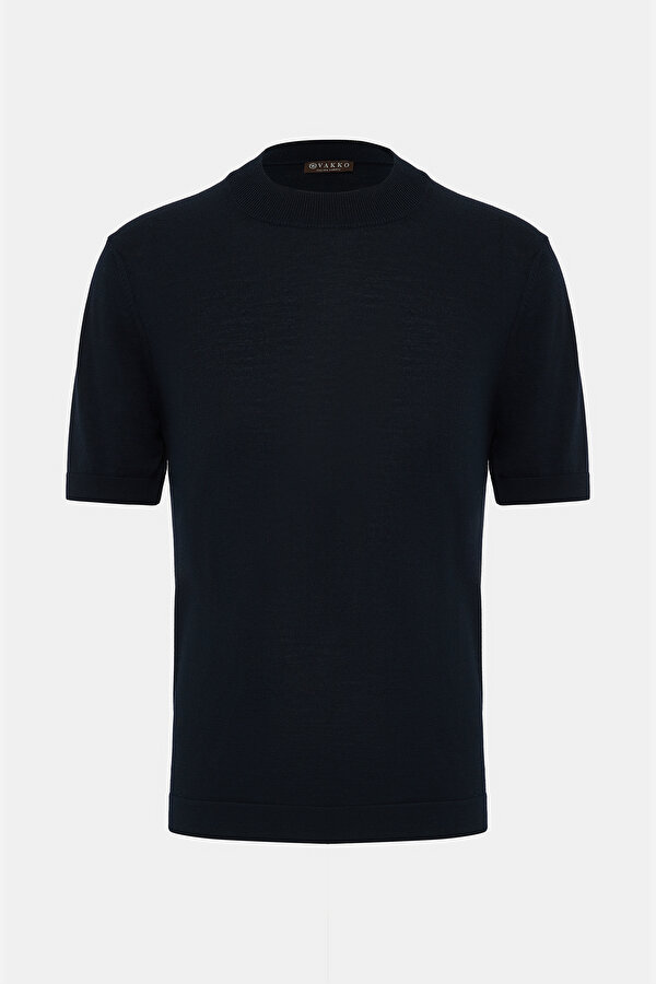 NAVY BLUE BICYCLE COLLAR TRICOT