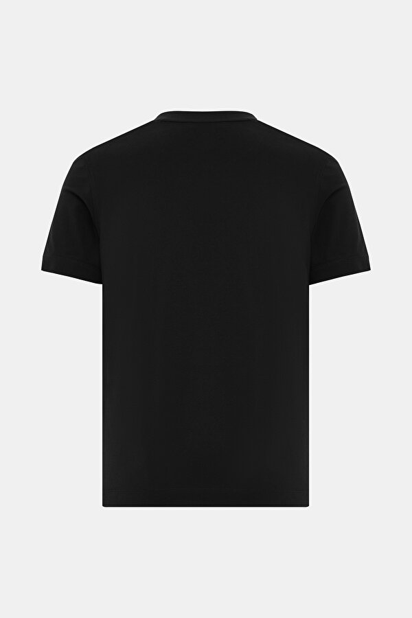 BLACK BICYCLE COLLAR SHORT SLEEVE TSHIRT 2