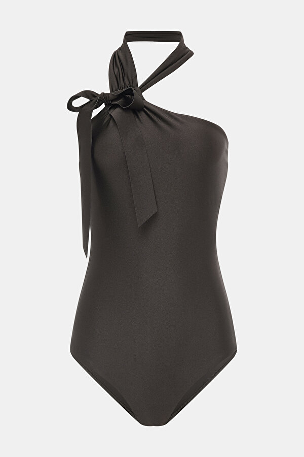DARK BROWN SWIMSUIT