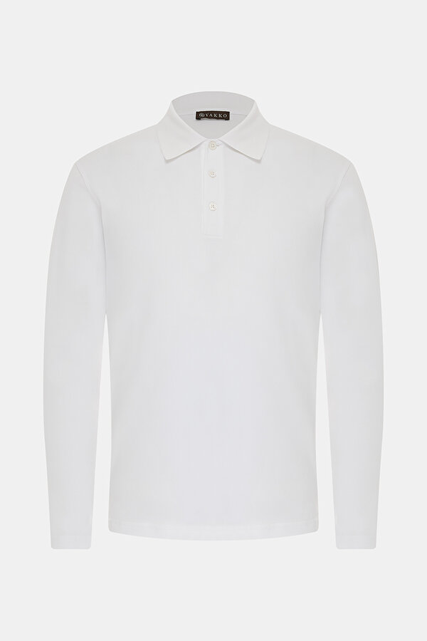 UZUN KOL POLO YAKA T-SHIRT