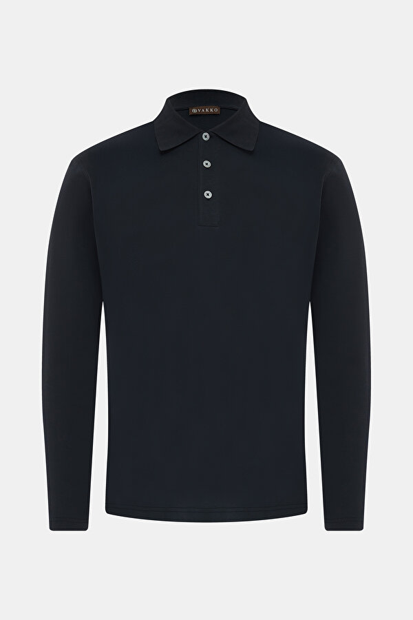 UZUN KOL POLO YAKA T-SHIRT