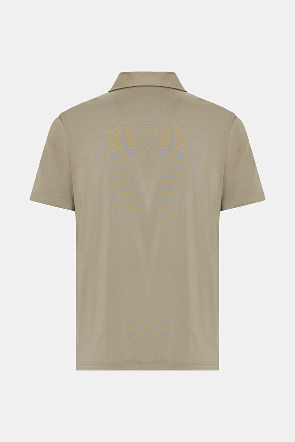 STONE COLOR SHORT SLEEVE TSHIRT 2