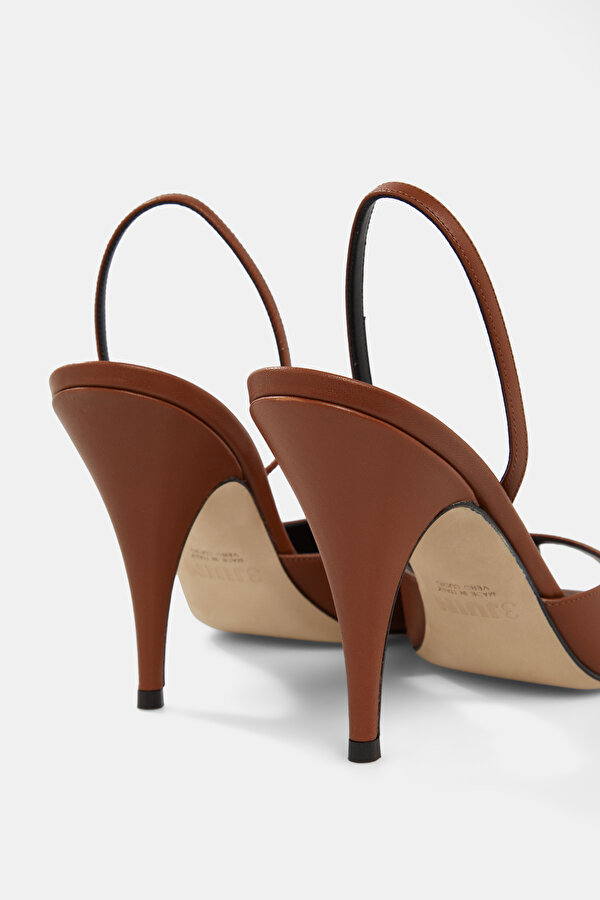 TAN LEATHER SHOE 6