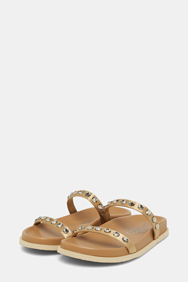 BEIGE JEWELLED SLIPPER 2