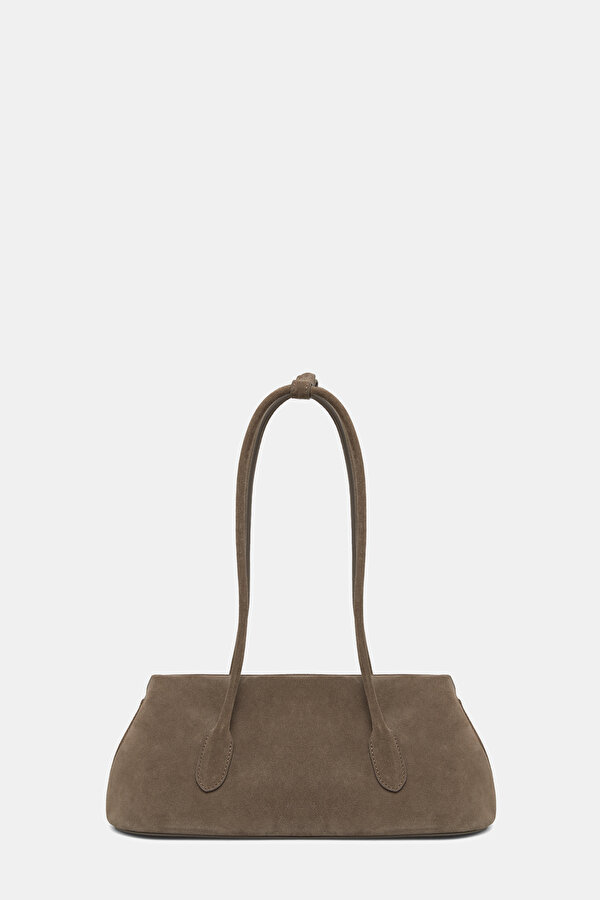 MINK SUEDE BAG
