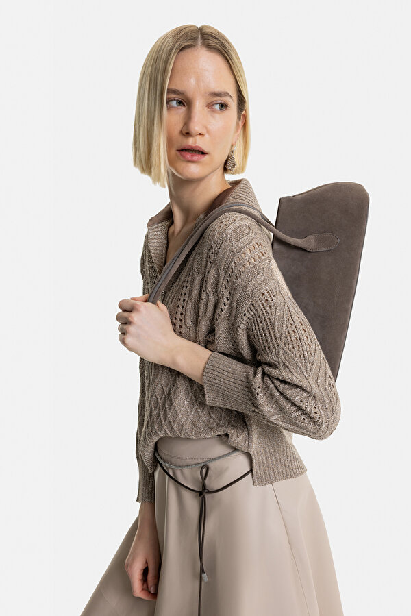 MINK SUEDE BAG 6