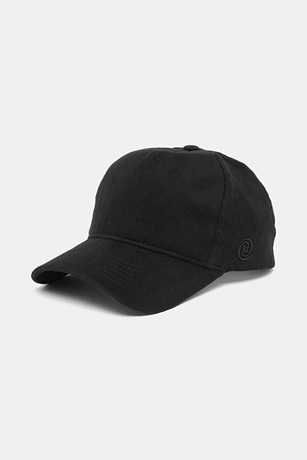 BLACK PLAIN FLANNEL HAT