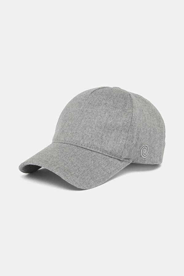 GREY FLANNEL MELANGE HAT