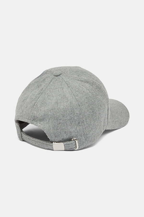 GREY FLANNEL MELANGE HAT 2