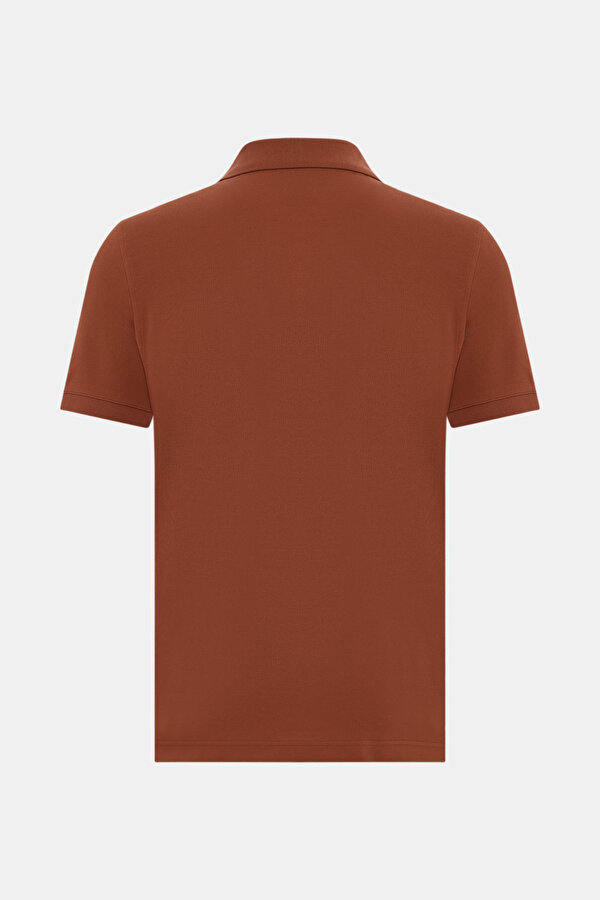 BRICK POLO NECK SHORT SLEEVE TSHIRT 6