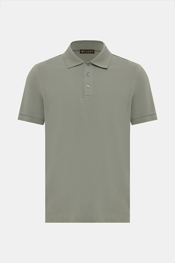 MINT POLO NECK SHORT SLEEVE TSHIRT