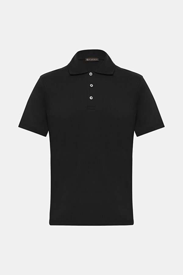 DÜĞMELİ POLO YAKA KISA KOL T-SHIRT
