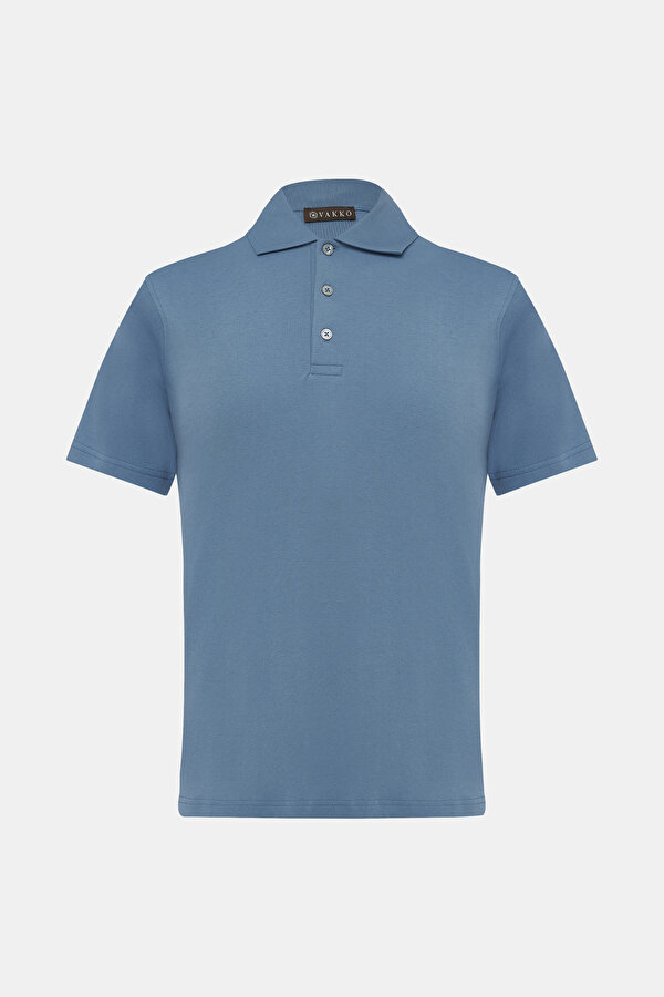 DÜĞMELİ POLO YAKA KISA KOL T-SHIRT