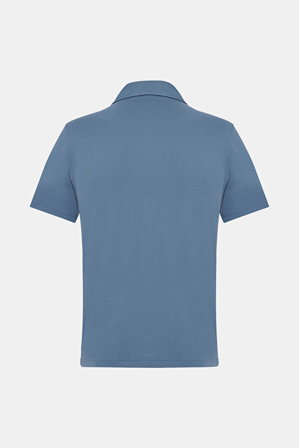 DÜĞMELİ POLO YAKA KISA KOL T-SHIRT 2