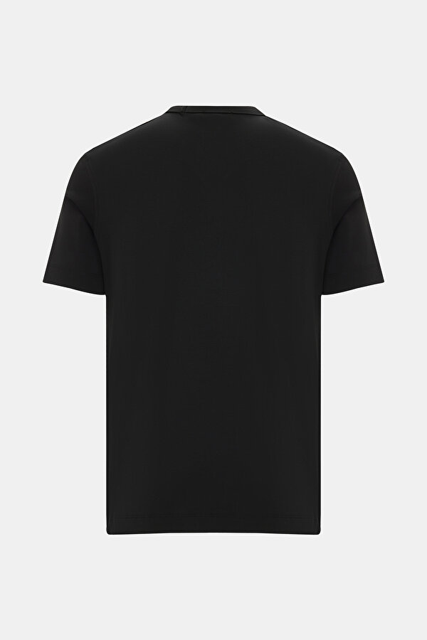 BLACK BICYCLE COLLAR SHORT SLEEVE TSHIRT 2