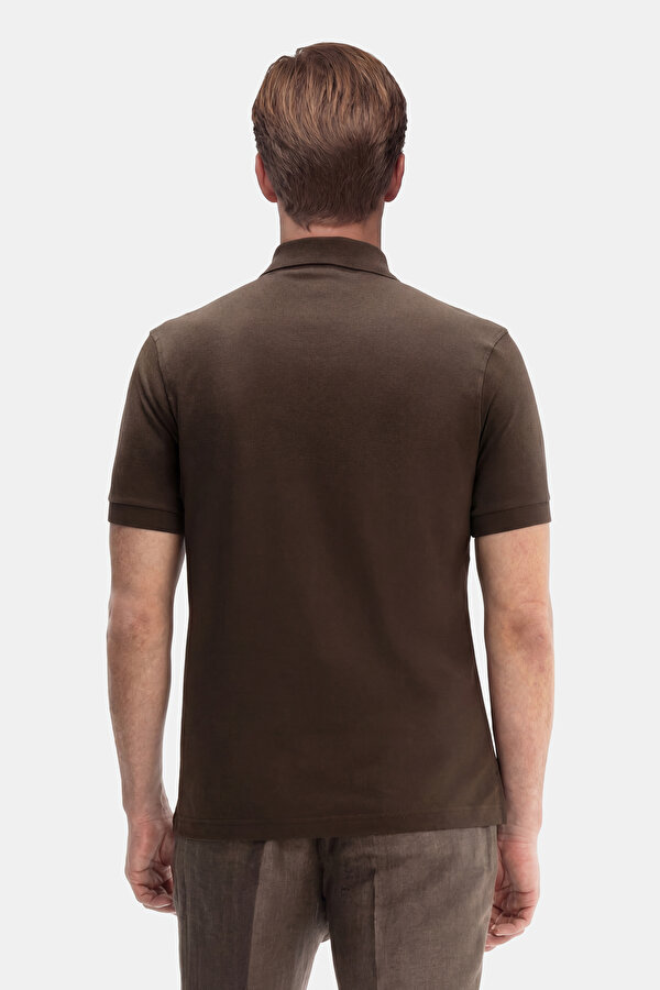 DÜĞMELİ POLO YAKA KISA KOL T-SHIRT 2