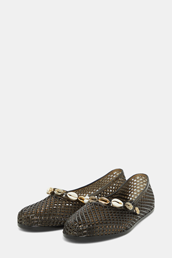 BLACK FLAT SHOES 2