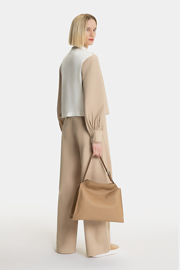 DARK BEIGE LONG SLEEVE SHIRT 6