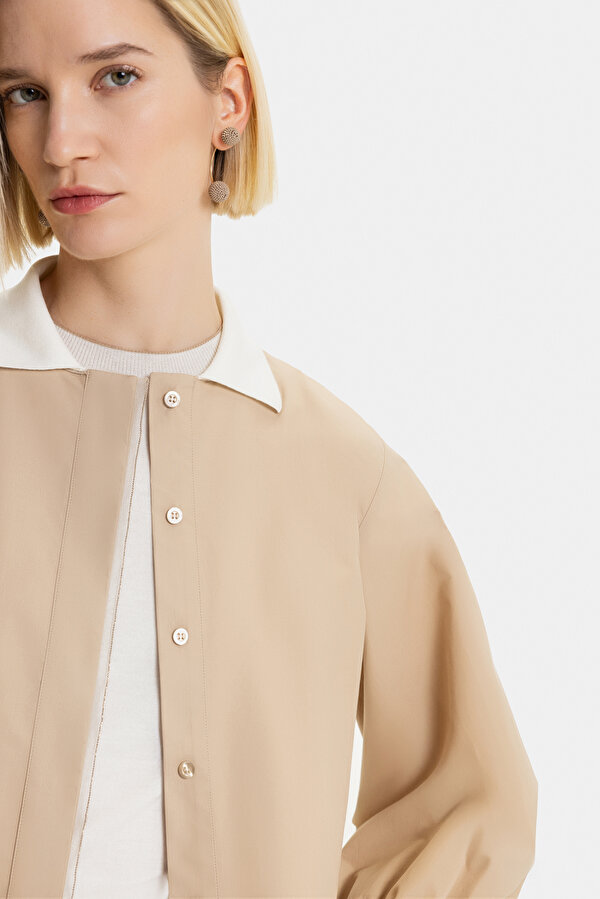 DARK BEIGE LONG SLEEVE SHIRT 7