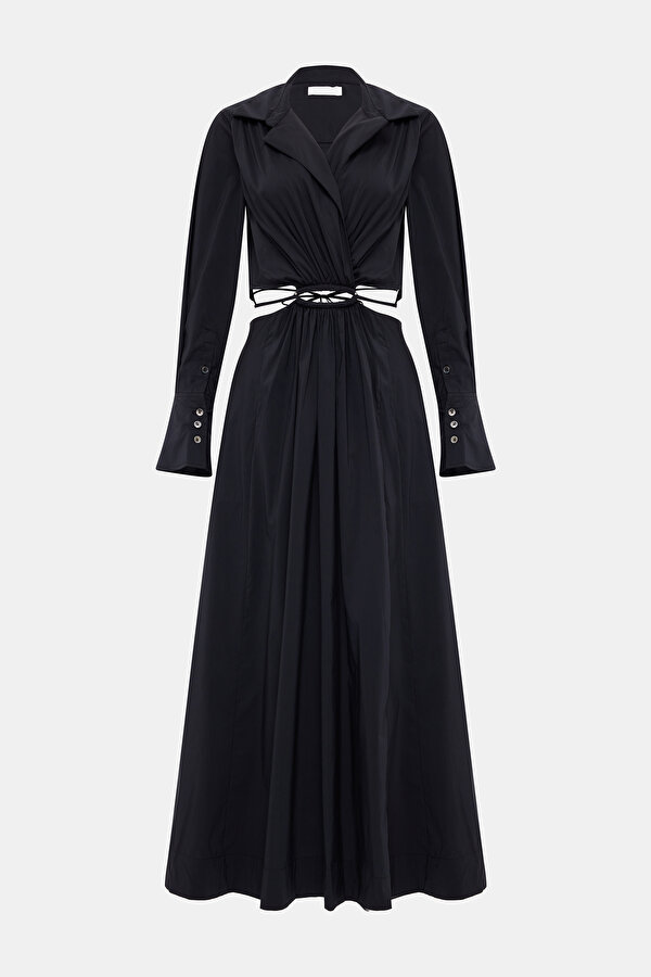 BLACK MİDİ DRESS