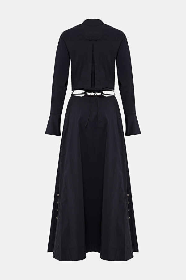 BLACK MİDİ DRESS 2