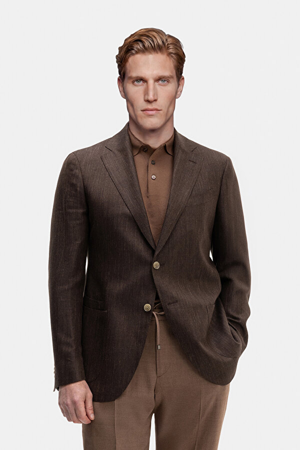 BROWN JACKET