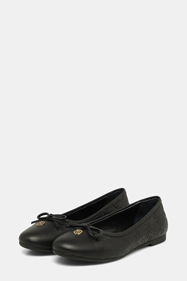 BLACK FLAT SHOES 2
