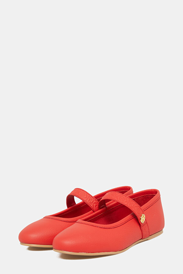 RED FLAT SHOES 2