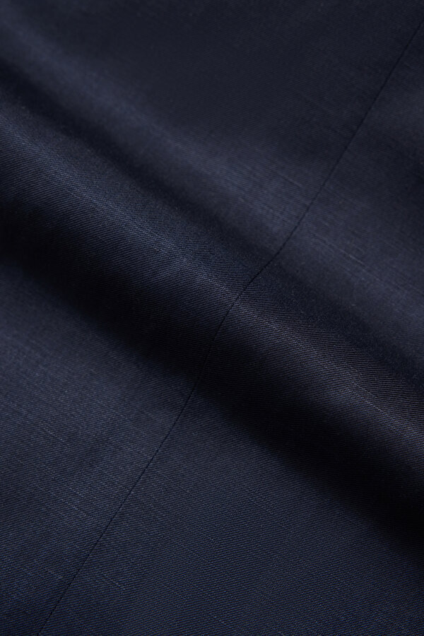 NAVY BLUE SHAWL COLLAR JACKET 6