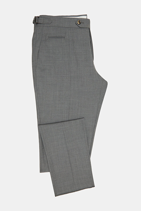 GRAY MELANGE TROUSERS 6