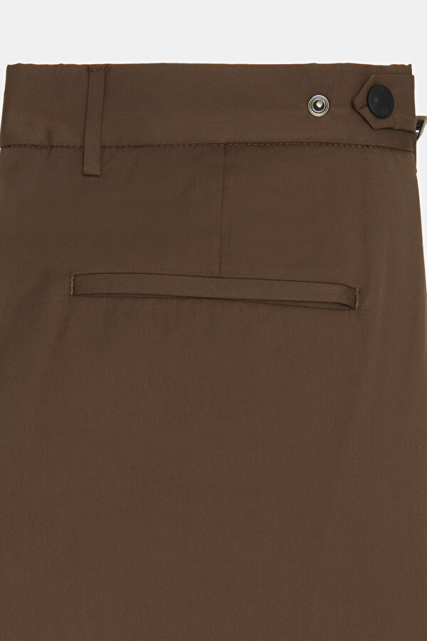 TEK PİLELİ POPLİN PANTOLON 7