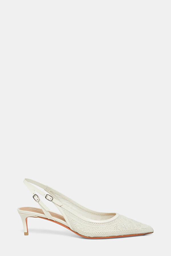 WHITE LACY LACE SHOE