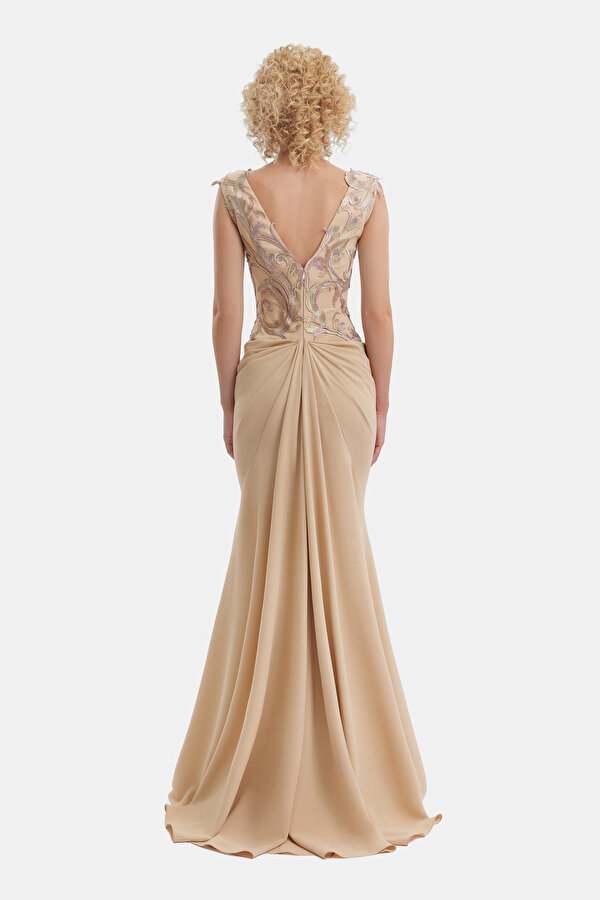 BEIGE DRESS 2