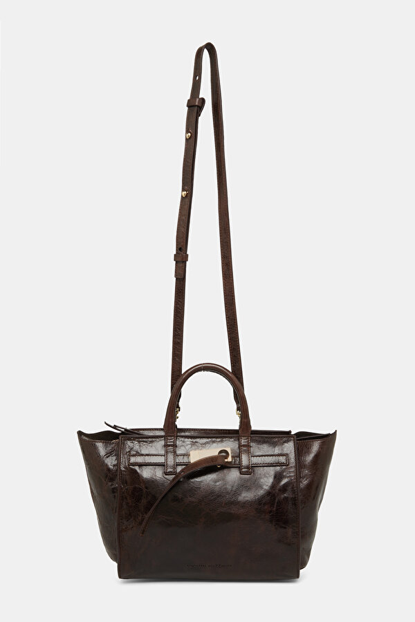 BROWN LEATHER BAG 2