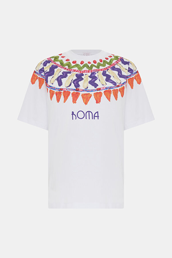 MULTICOLOR BASIC / ROUND NECKLINE SHORT SLEEVE TSHIRT