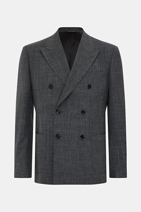 SMOKED SURPLICE NECKLINE (CROSS-OVER NECKLINE) JACKET 6