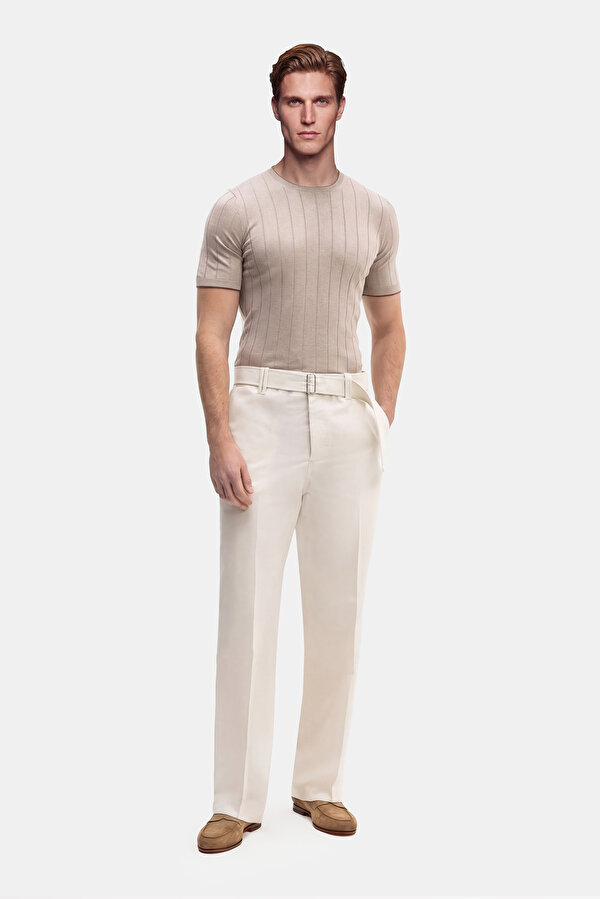 ECRU TROUSERS