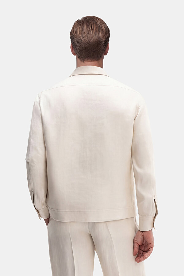 ECRU LINEN COAT 2
