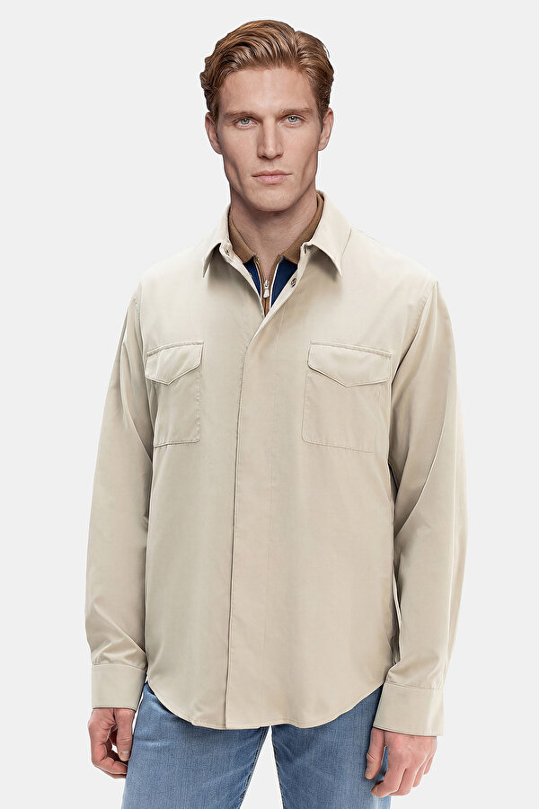 LIGHT BEIGE COAT