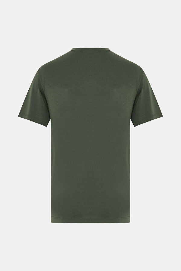 GREEN BICYCLE COLLAR SHORT SLEEVE TSHIRT 2