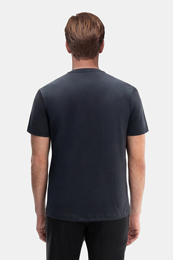 BİSİKLET YAKALI KISA KOL YÜN T-SHIRT 2