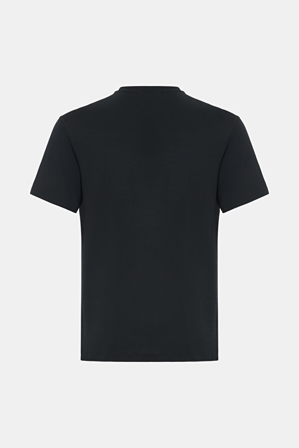 BLACK BICYCLE COLLAR SHORT SLEEVE TSHIRT 6